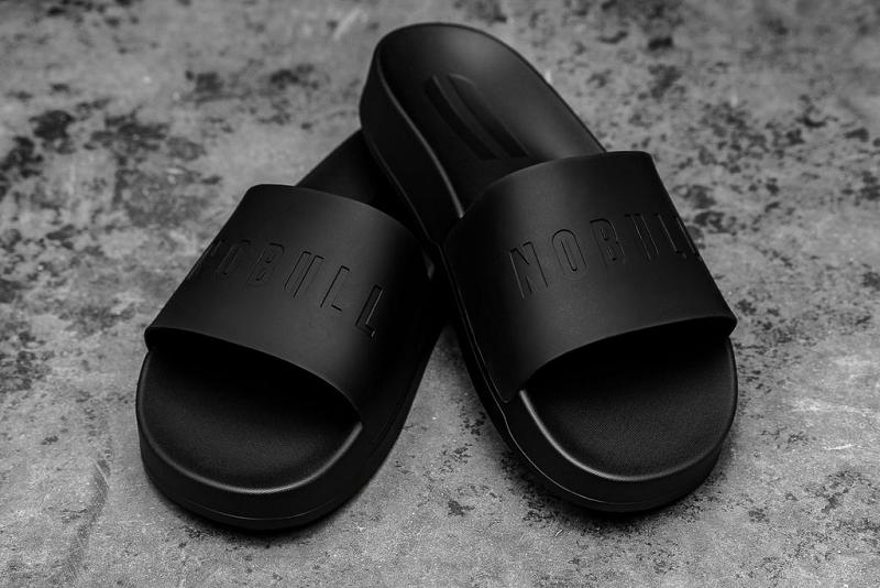 Women's Nobull Ivy Slide Slides Black | SG Q2781M